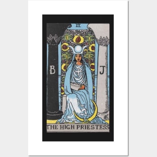 The High Priestess Posters and Art
